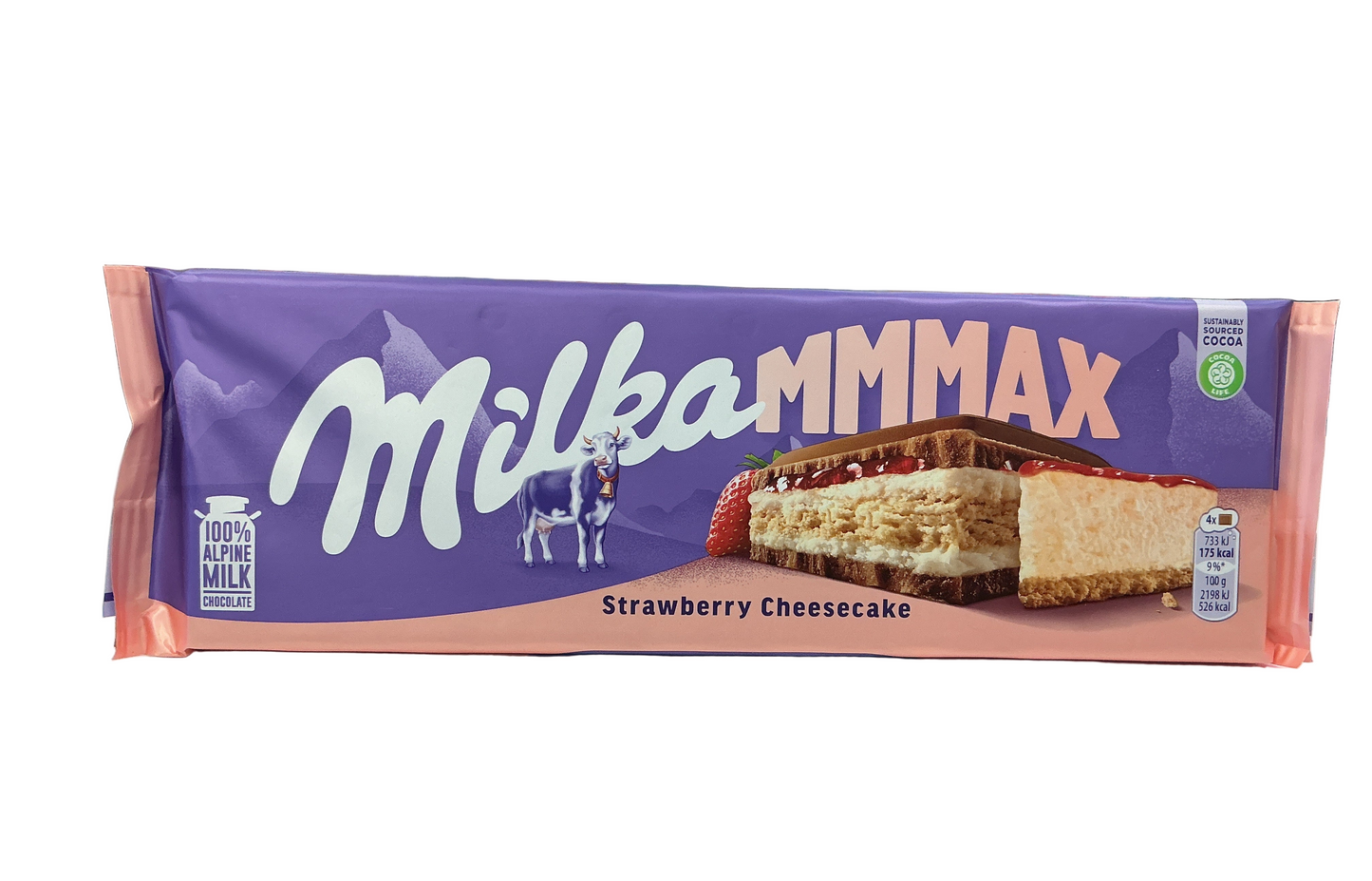 Milka Strawberry Cheesecake 300g