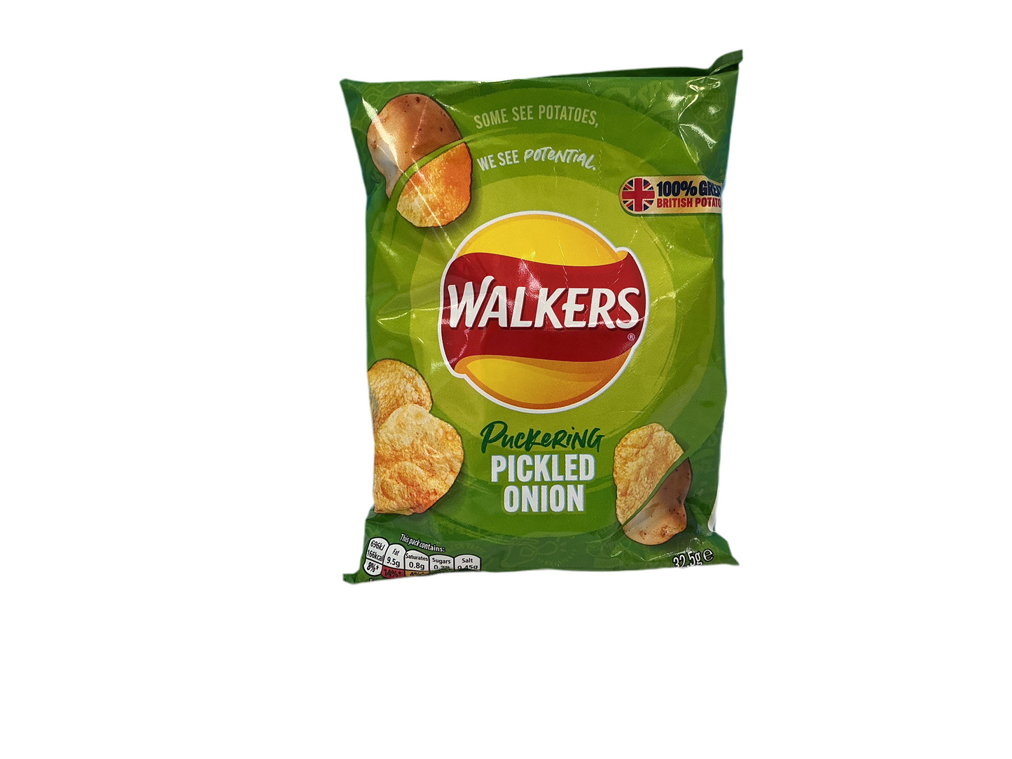 Walkers puckering pickled onion