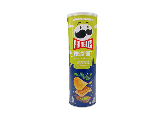 Pringles Italian style focaccia