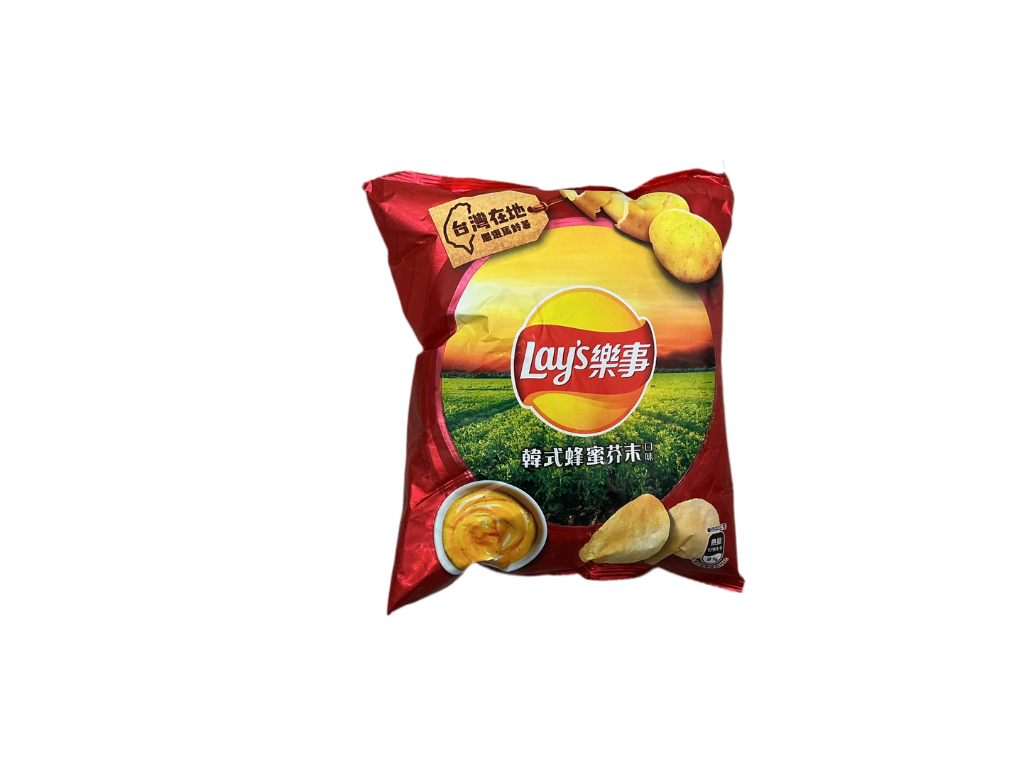 Lays potato chips honey mustard flavor