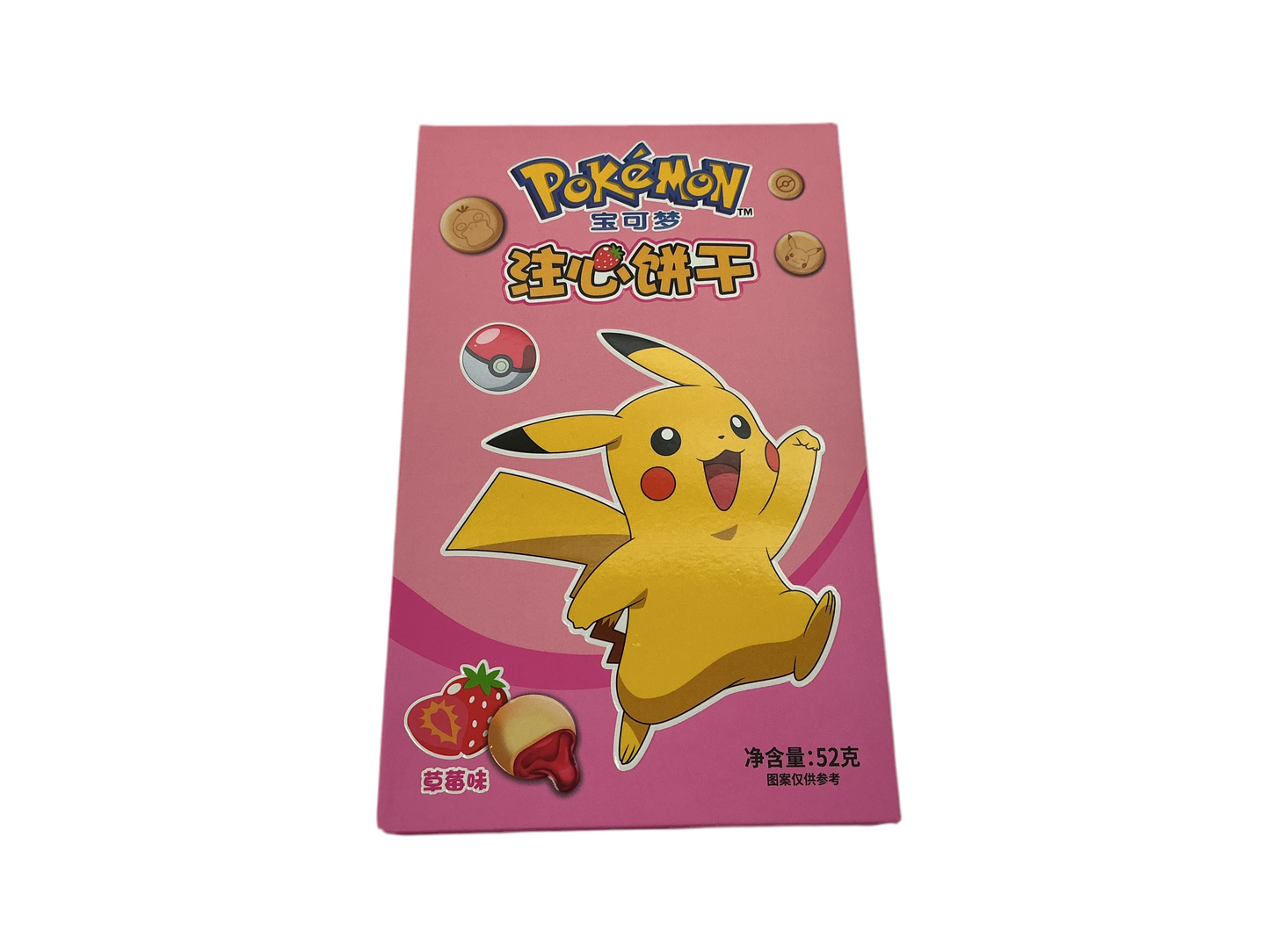 Pokemon Strawberry Cookies