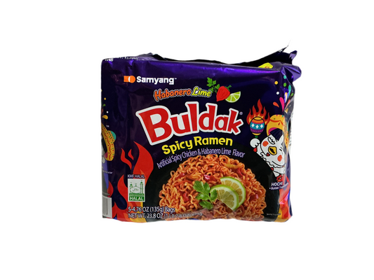 Buldak Habanero lime spicy ramen