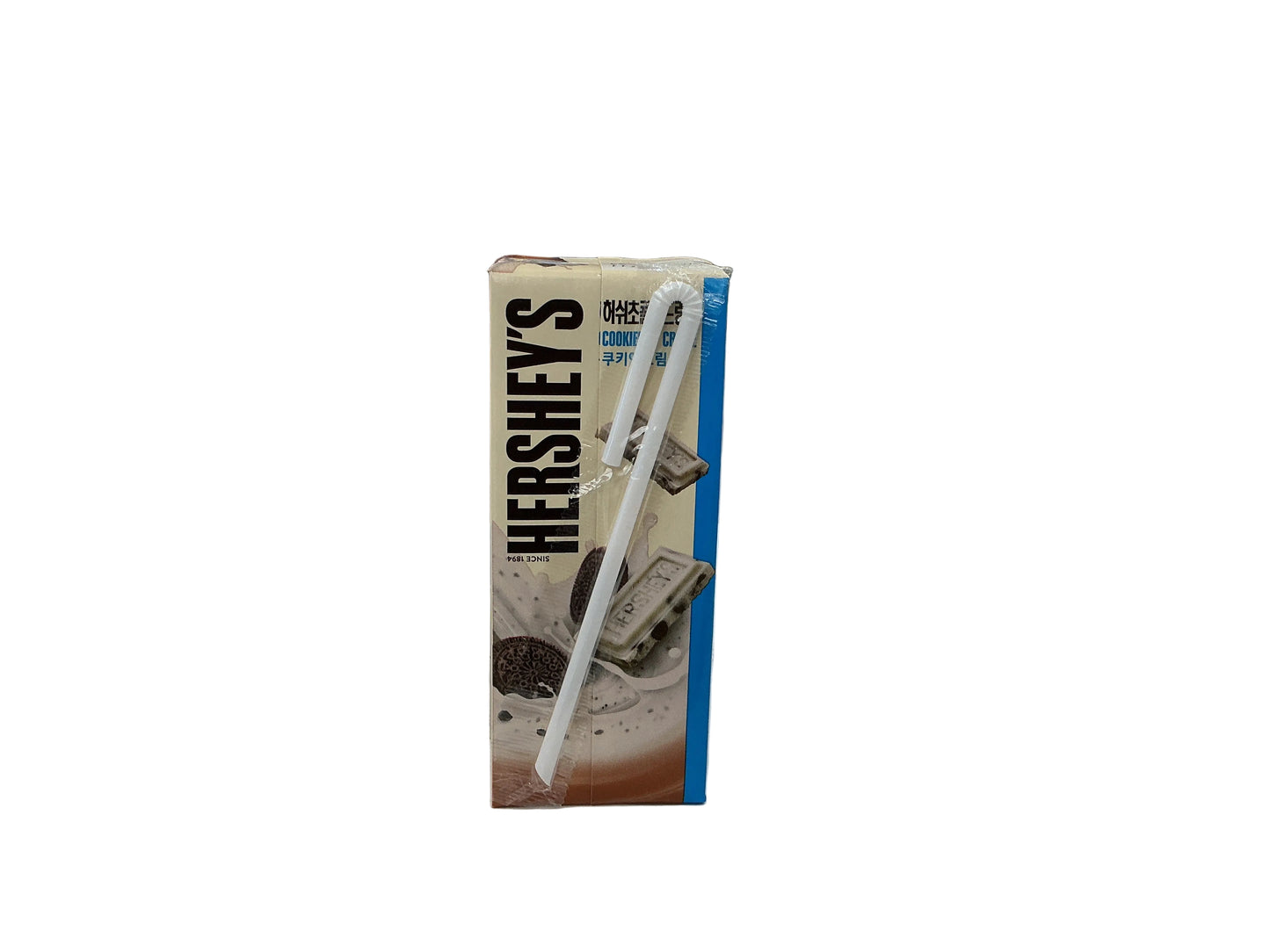 Hersheys Chocolate drink cookie and cream