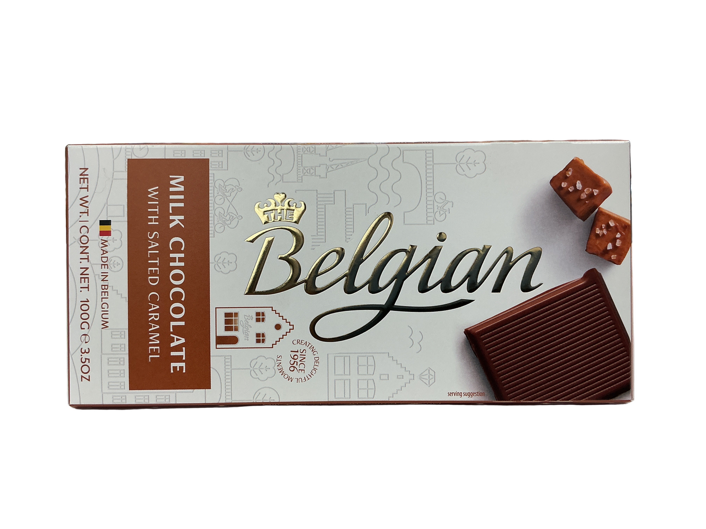 Belgian Milk Chocolate With Salted Caramel