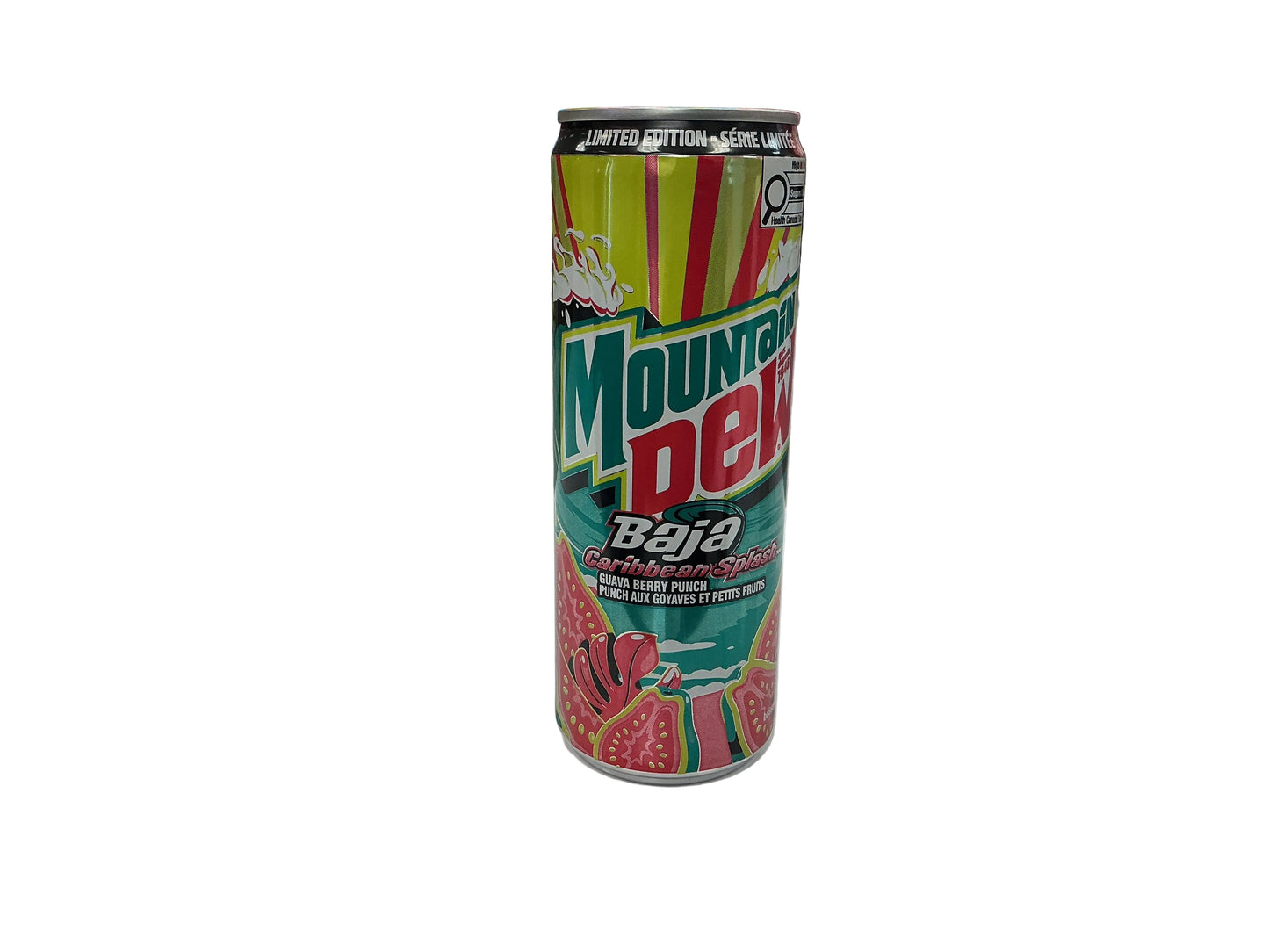 Mountain Dew Baja guava berry punch