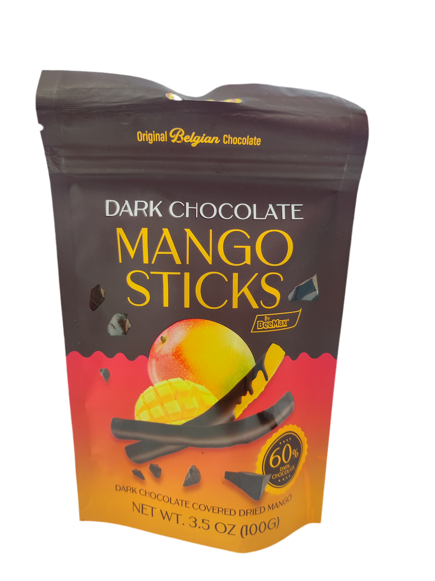 Dark Chocolate Mango Sticks