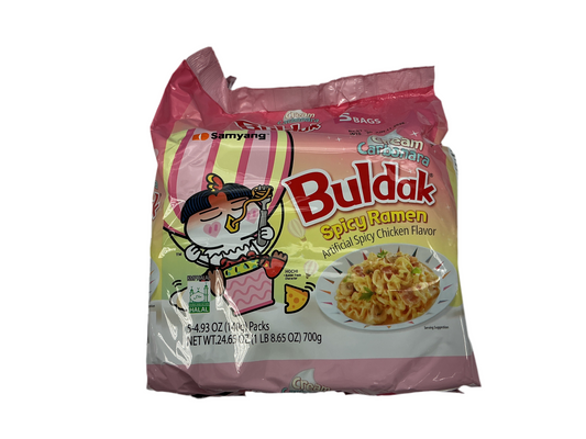Buldak Cream Carbonara Spicy Chicken Ramen