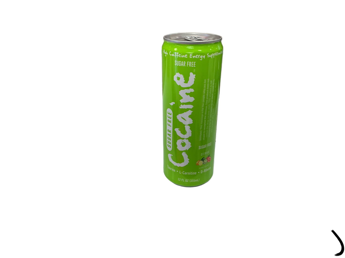 Cocaine citrus sugar free drink