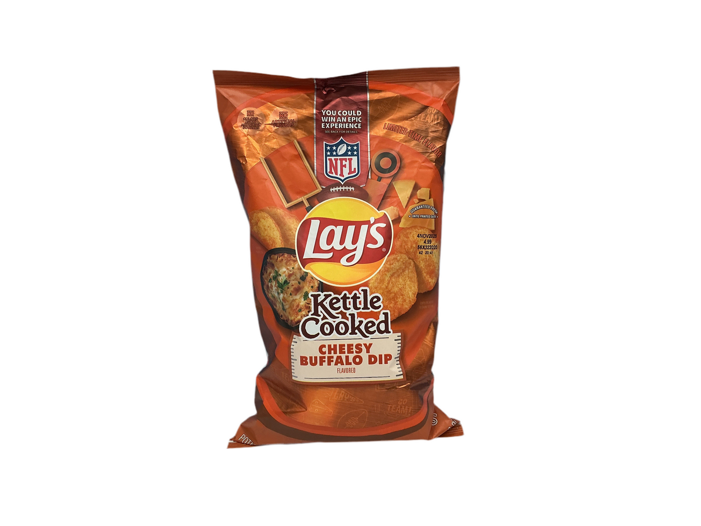 Lays cheesy dip nfl
