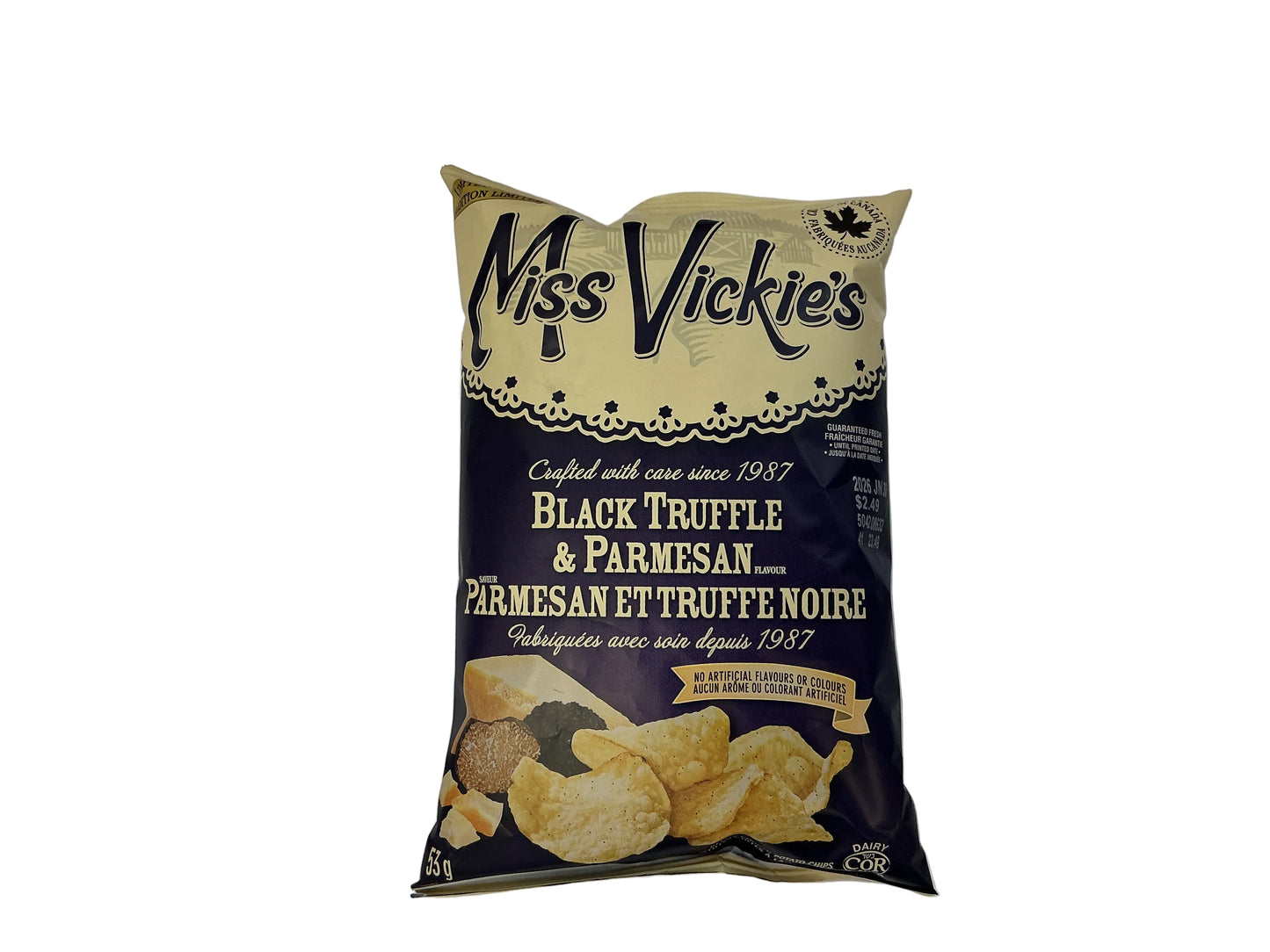 Miss Vickie black truffle & pamesan