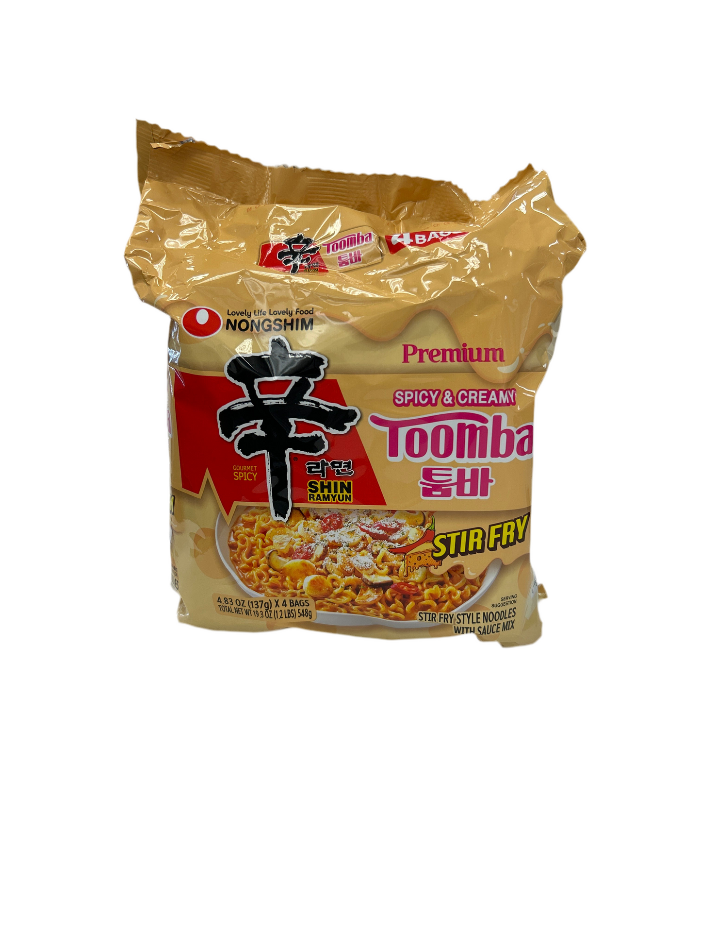 Shin Ramyun Toomba Spicy & Creamy Stir Fry