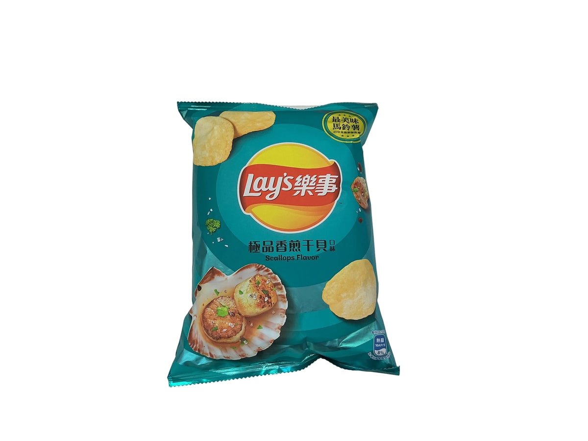 Lays scallops flavour