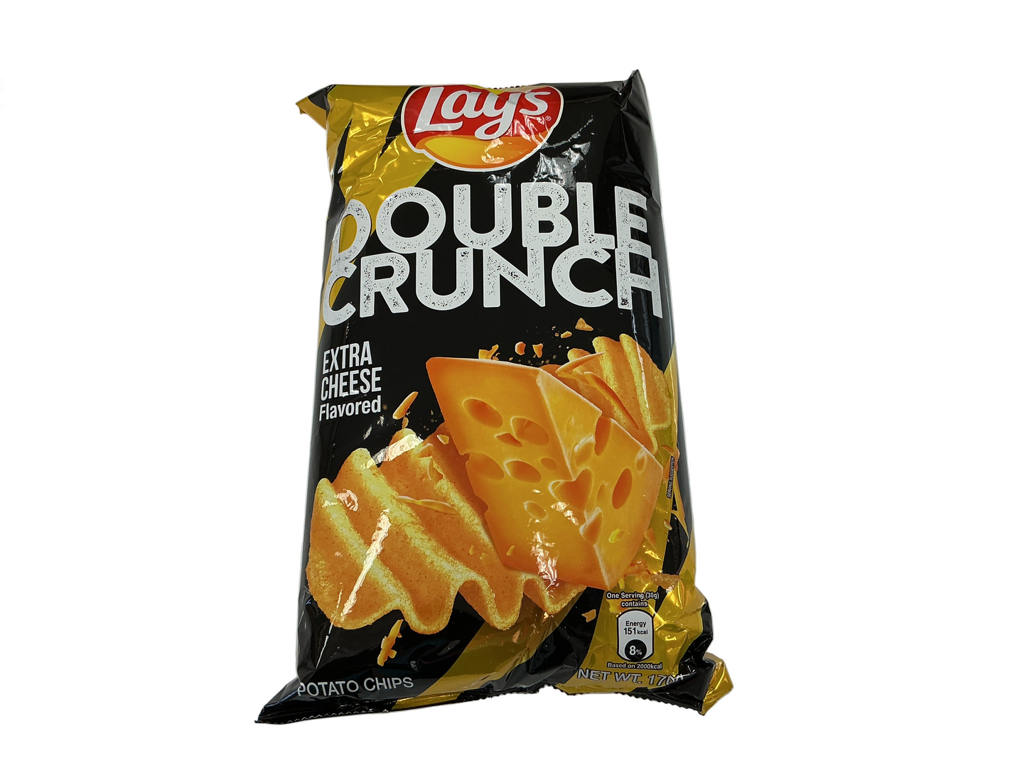 Lays Double Crunch Extra Cheese Flavor