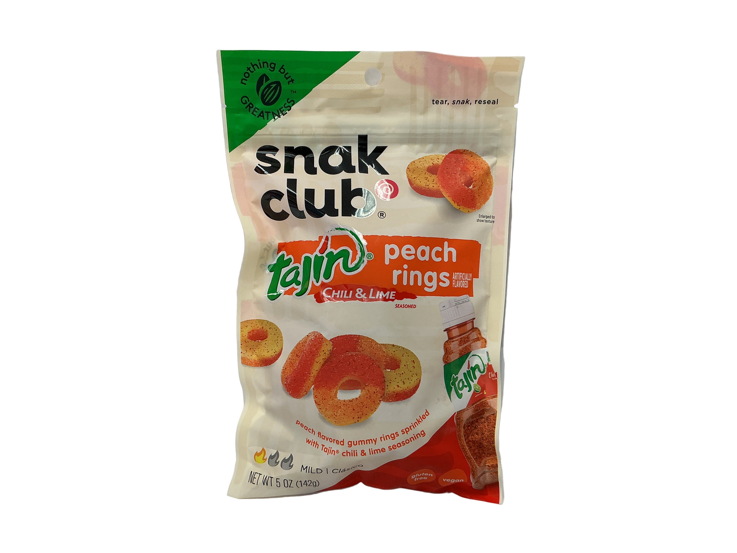 Snack Club Tajin Chiki & Lime Peach Rings
