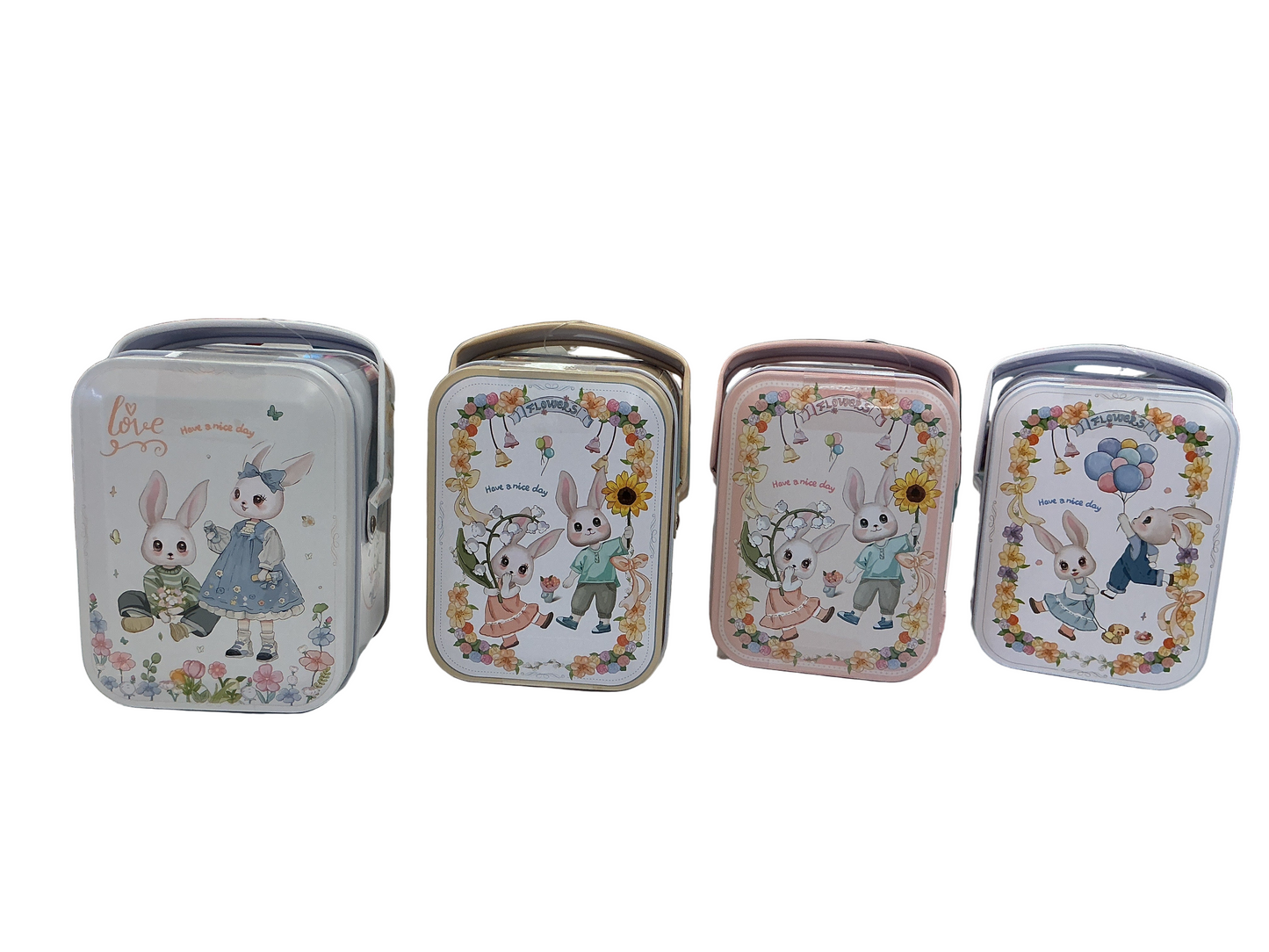 Bao Bunny Furry Kawaii Plush Keychain Mystery Tin