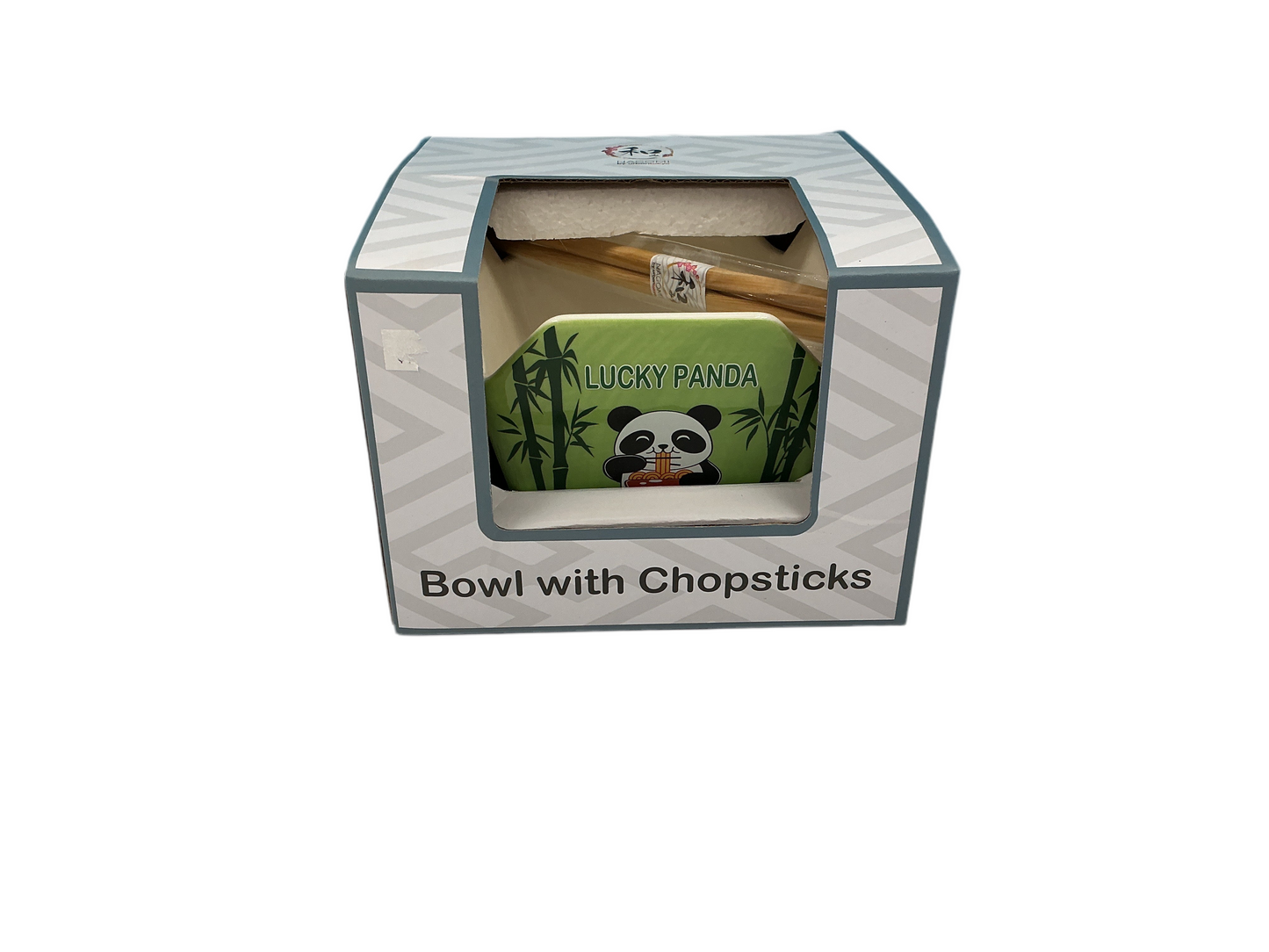 Green Bowl with Chopstick