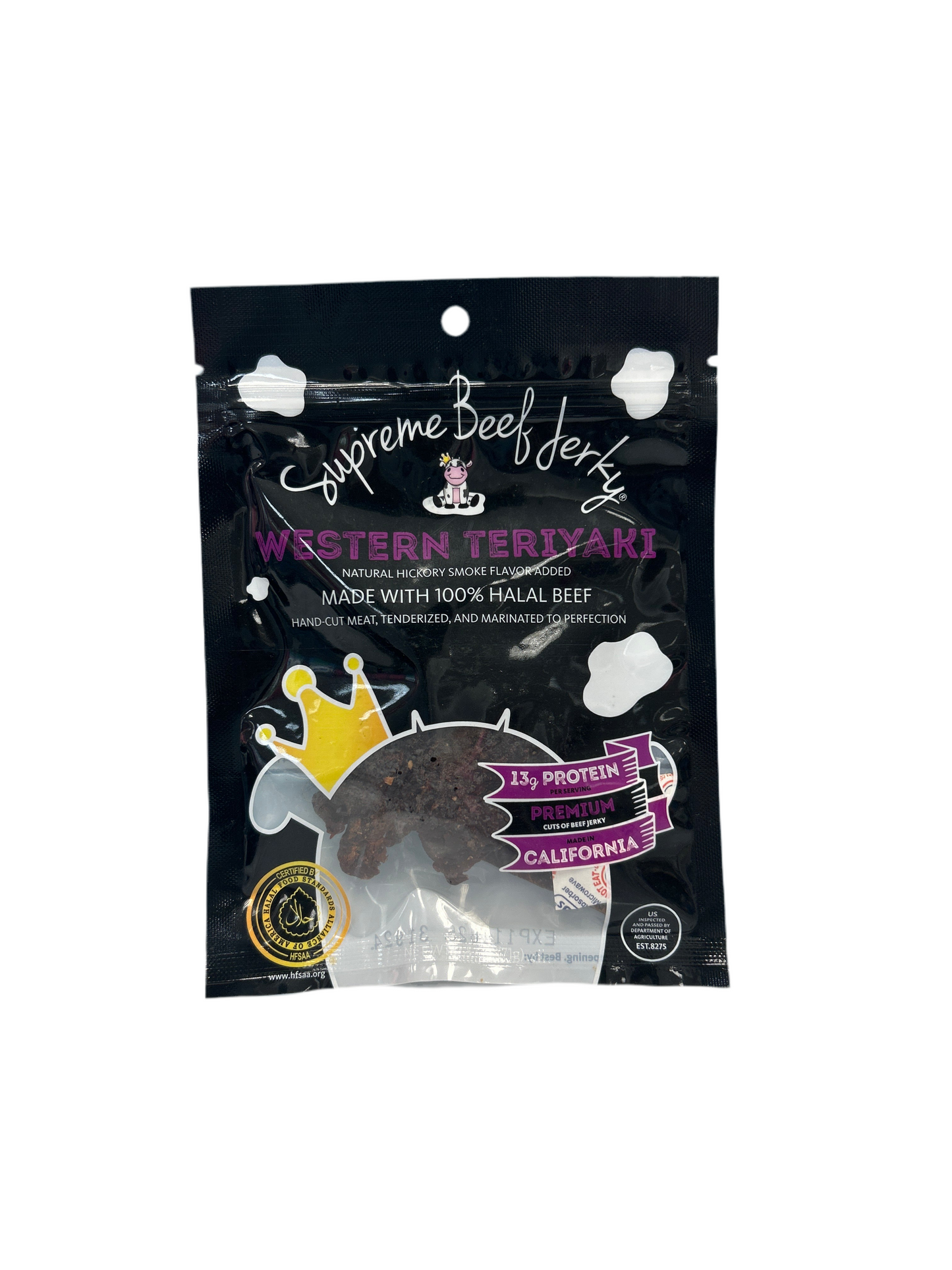 Supreme Beef Jerky Western Teriyaki