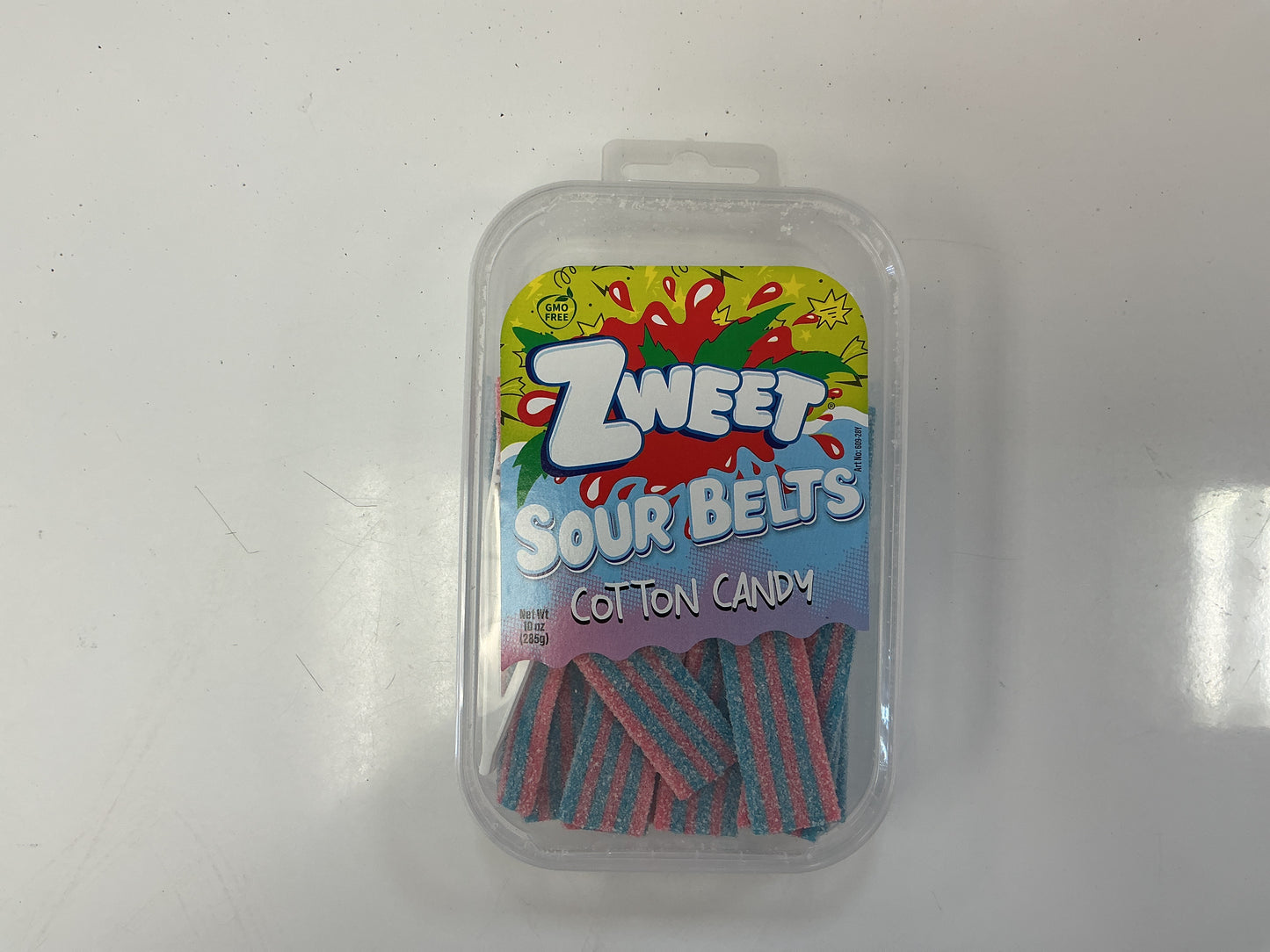 Zweet Sour Belts Cotton Candy