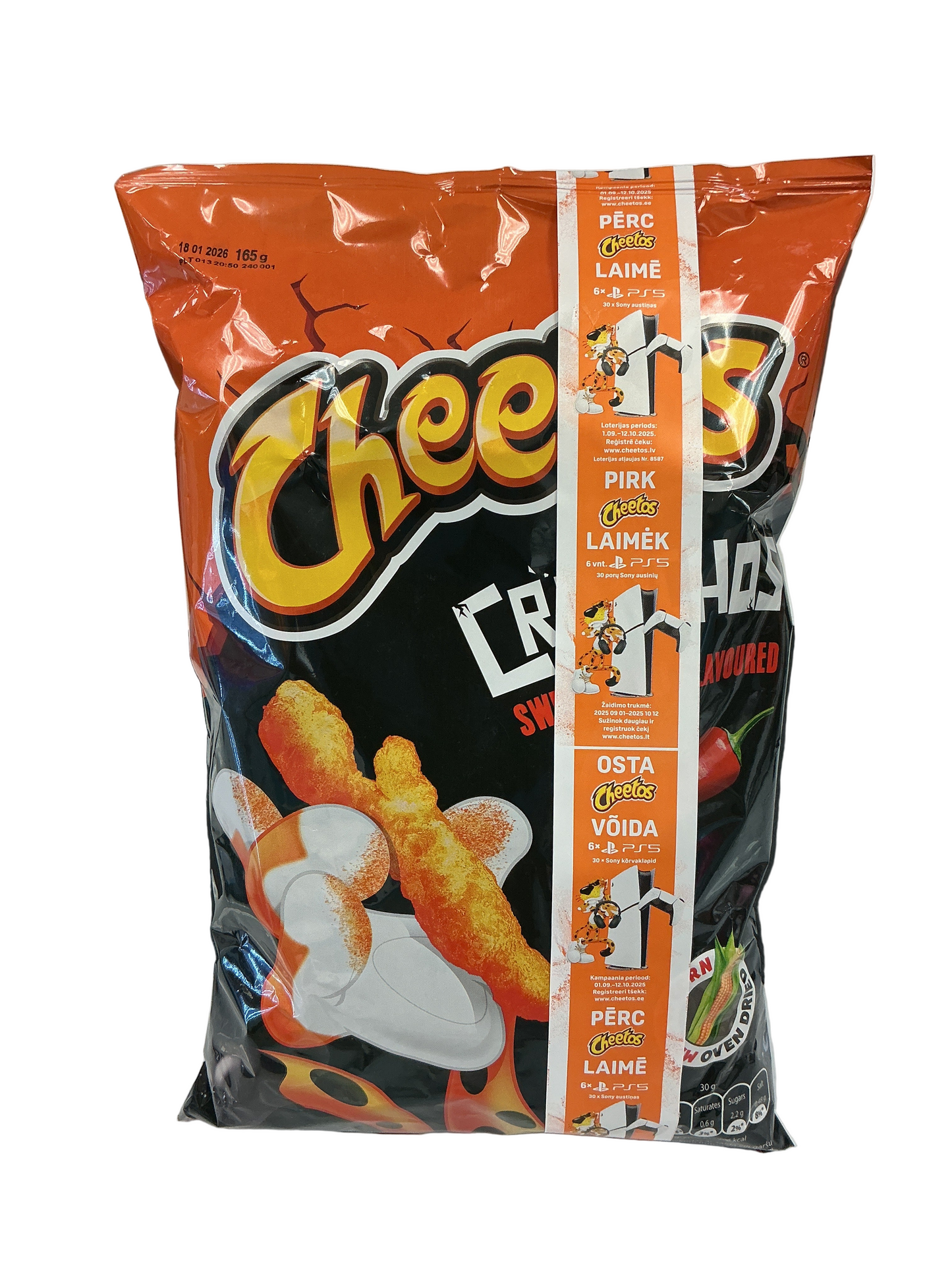 Cheetos Crunchos Sweet chilli 165g