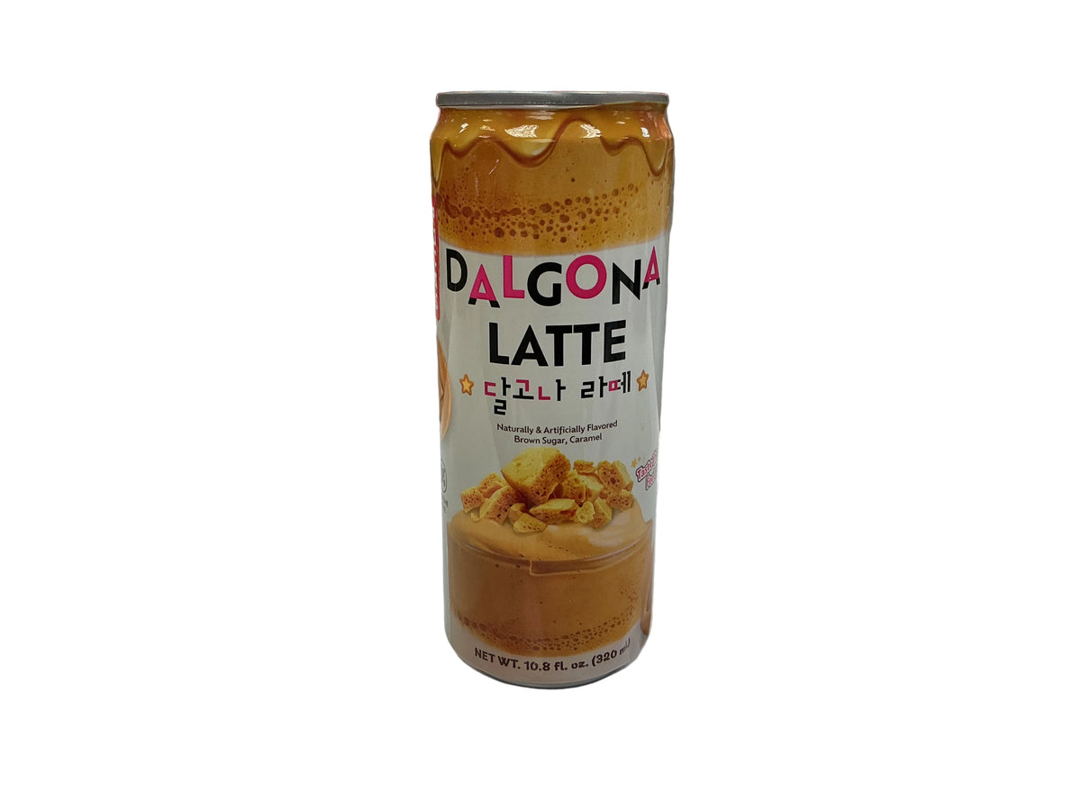 Dalgona cookie latte