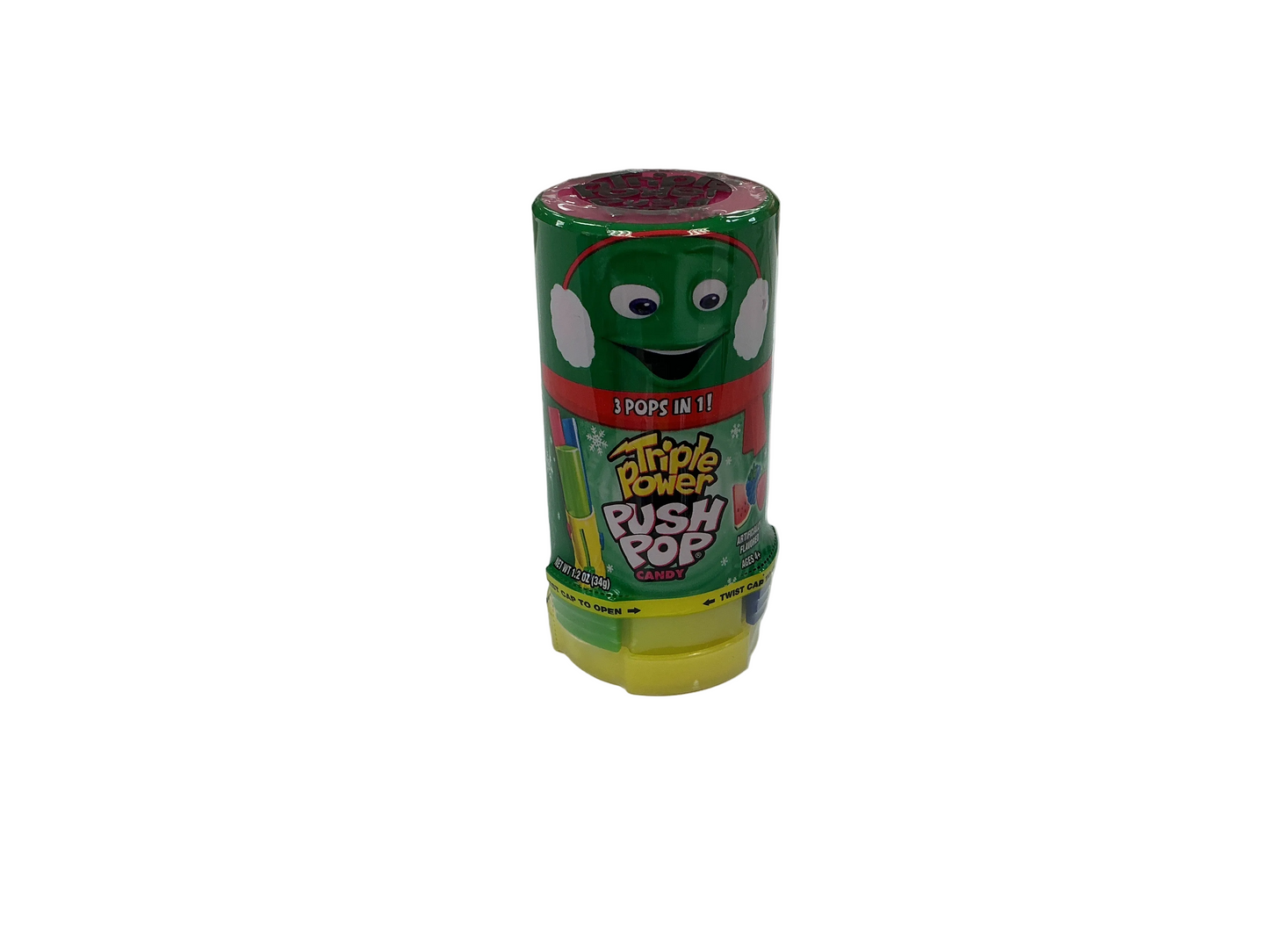 Triple power push pop
