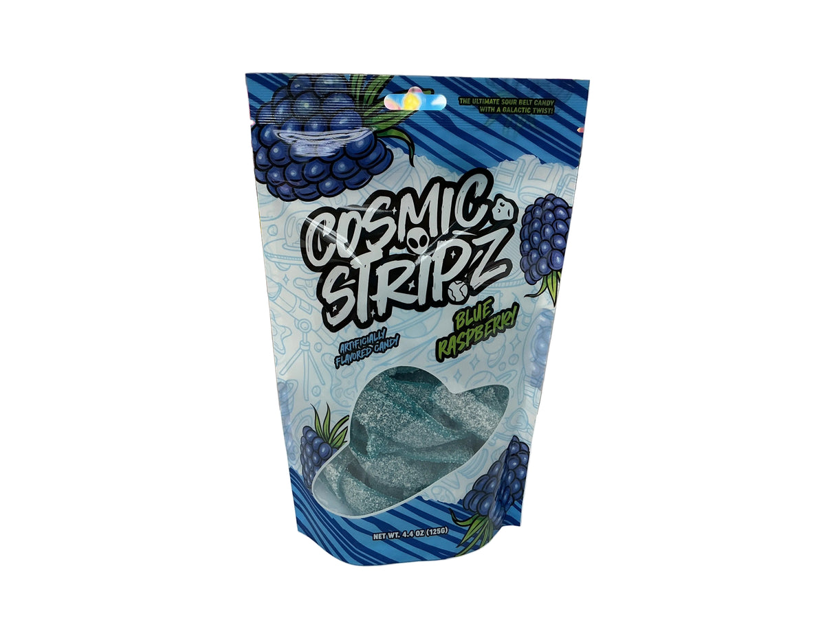 Cosmic stripz blue raspberry