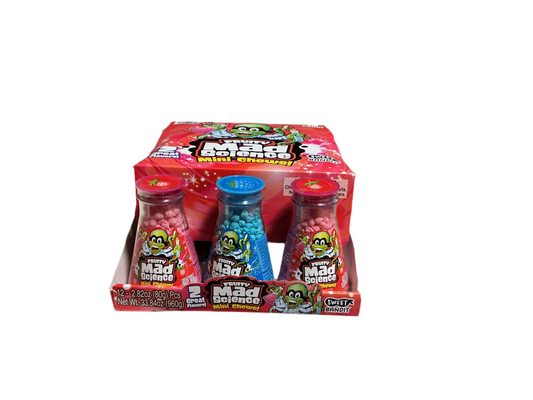 Fruity mad science mini chews