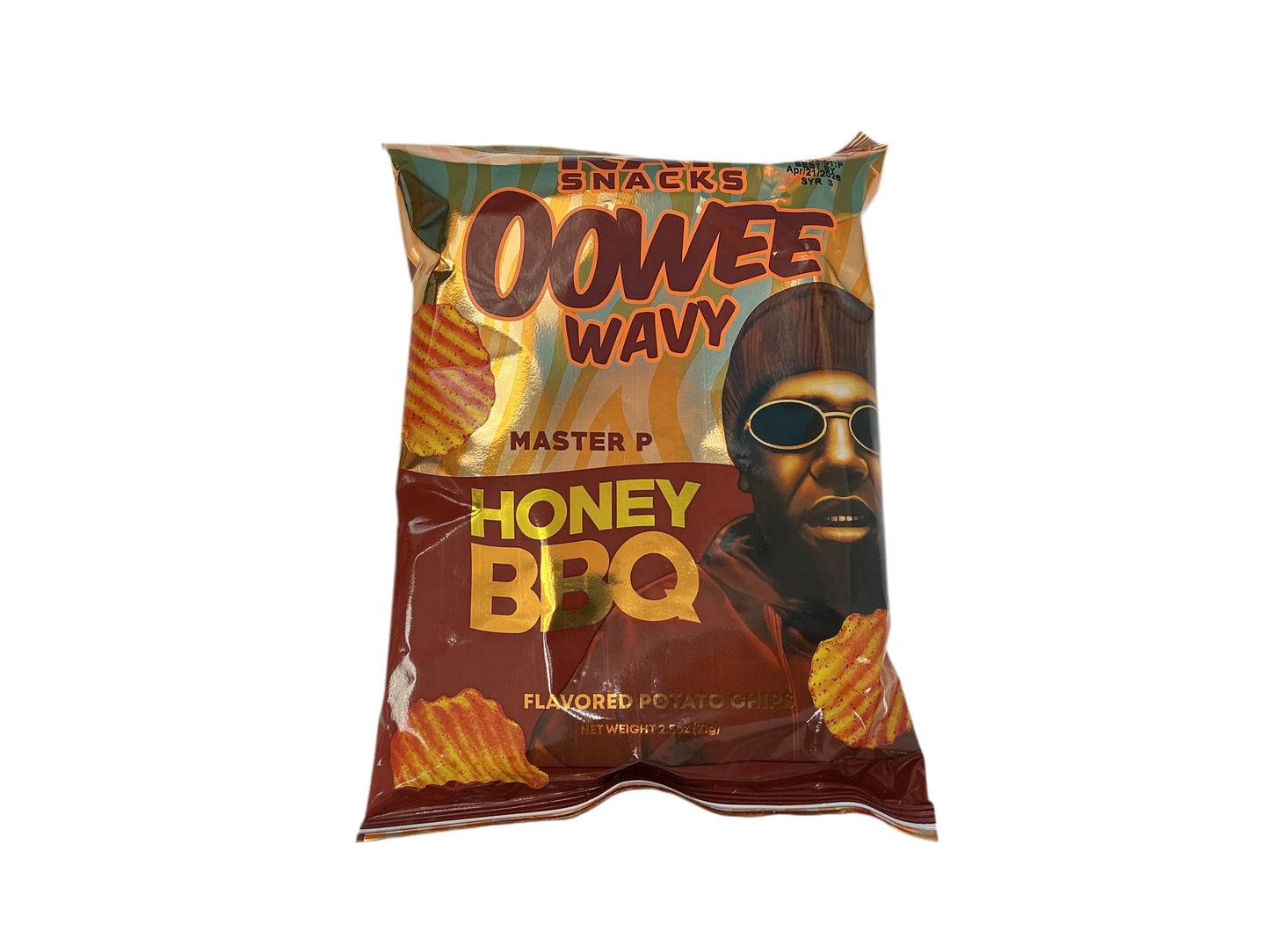 Rap Snacks Oowee Wavy Honey BBQ
