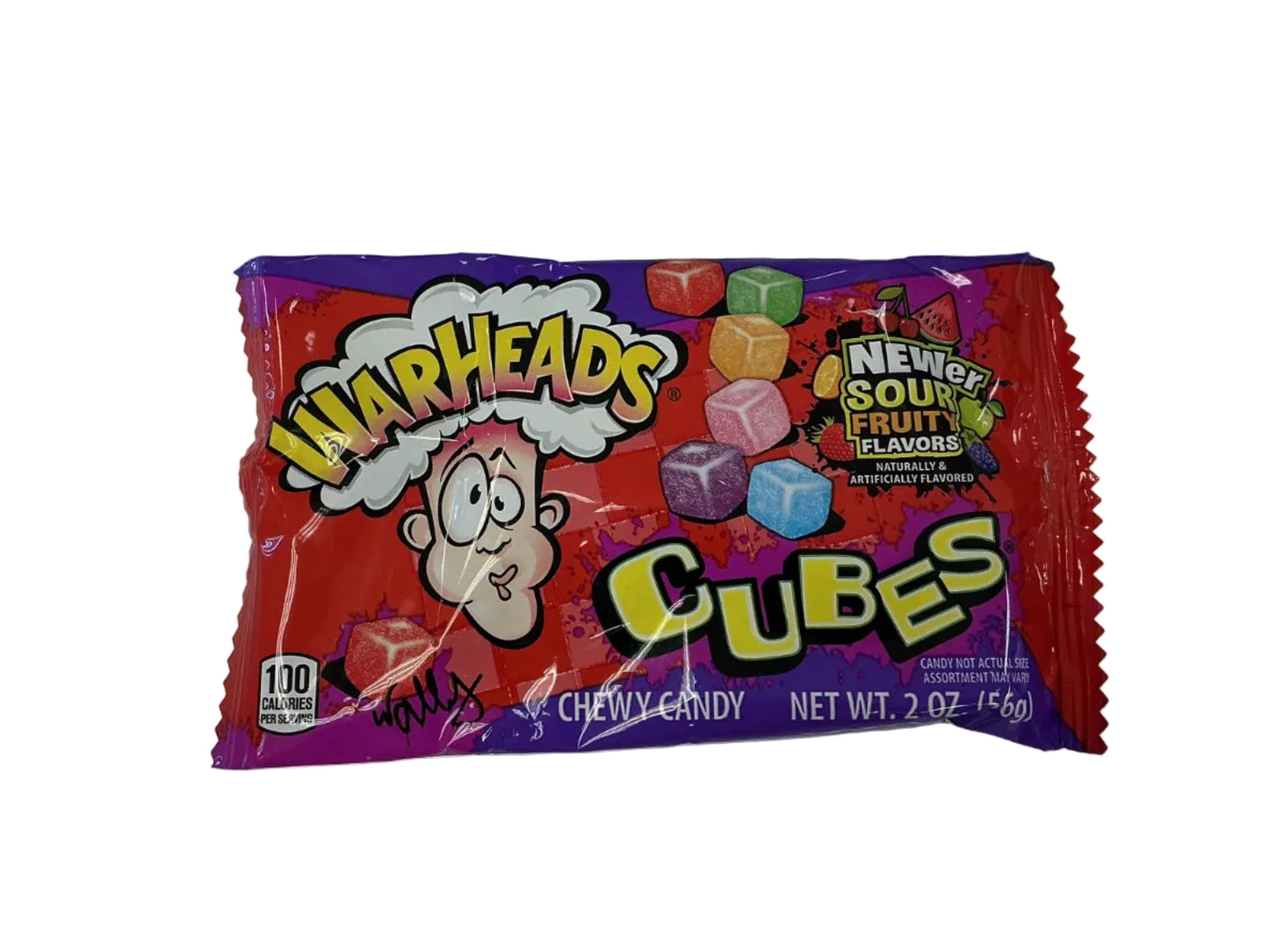 Warheads Cubes - Sour Fruity Flavors