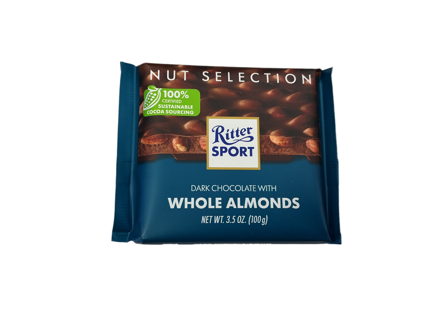 Ritter Sport Dark chocolate with whole almonds