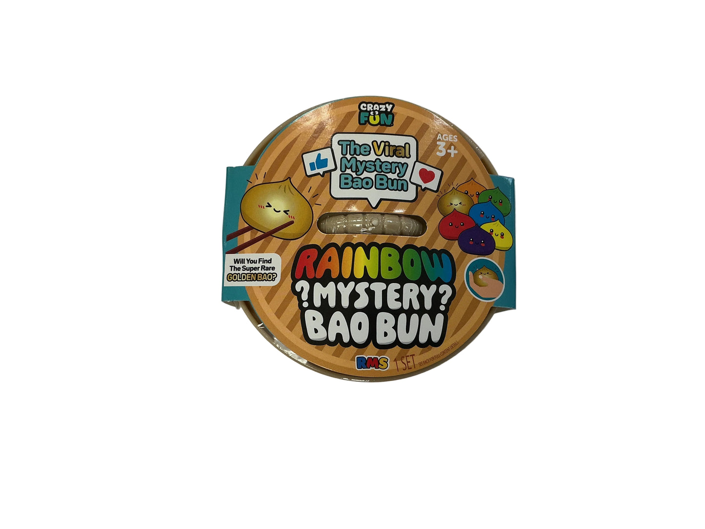 Rainbow Mystery Bao Bun