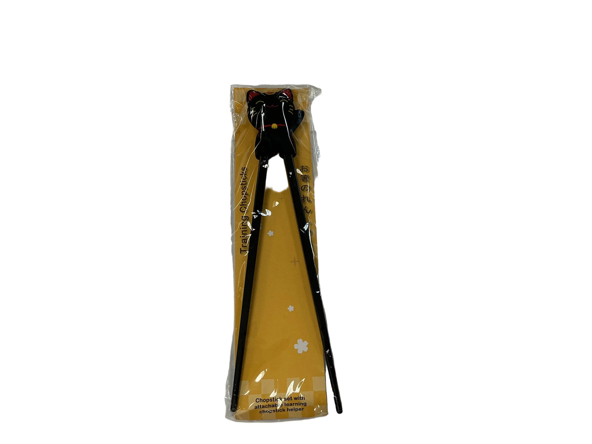 Panda chopstick black cat