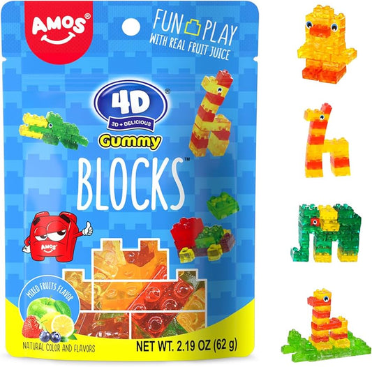Amos 4D Gummy Building Blocks