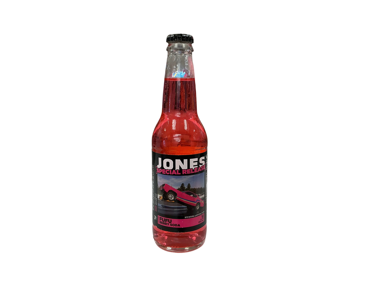 Jones soda-FUFU berry soda