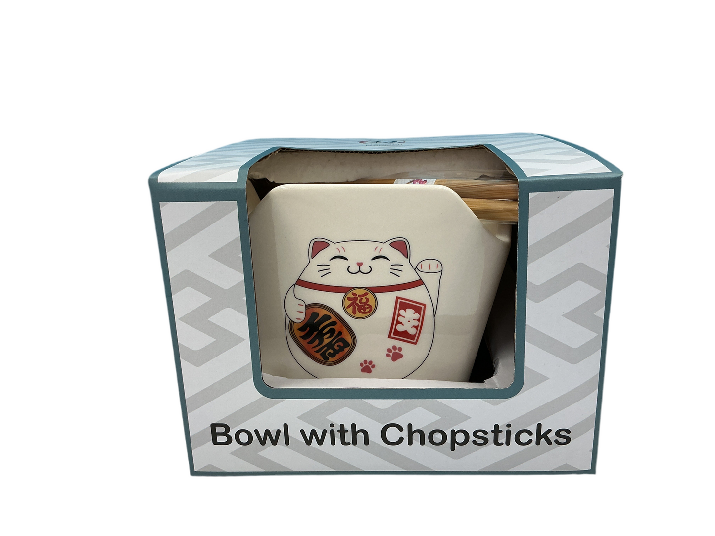 Cat chopstick bowl