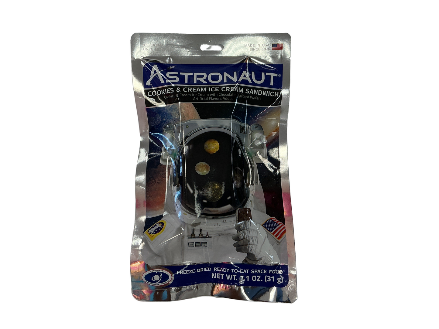 Astronaut Cookies & Cream Ice Cream Sandwich