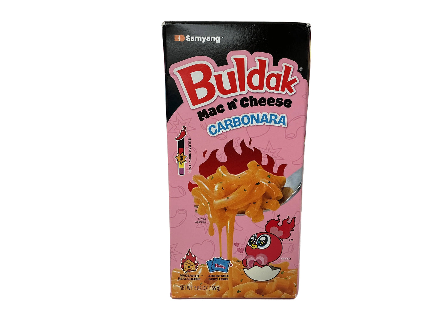 Buldak Mac n cheese carbonara