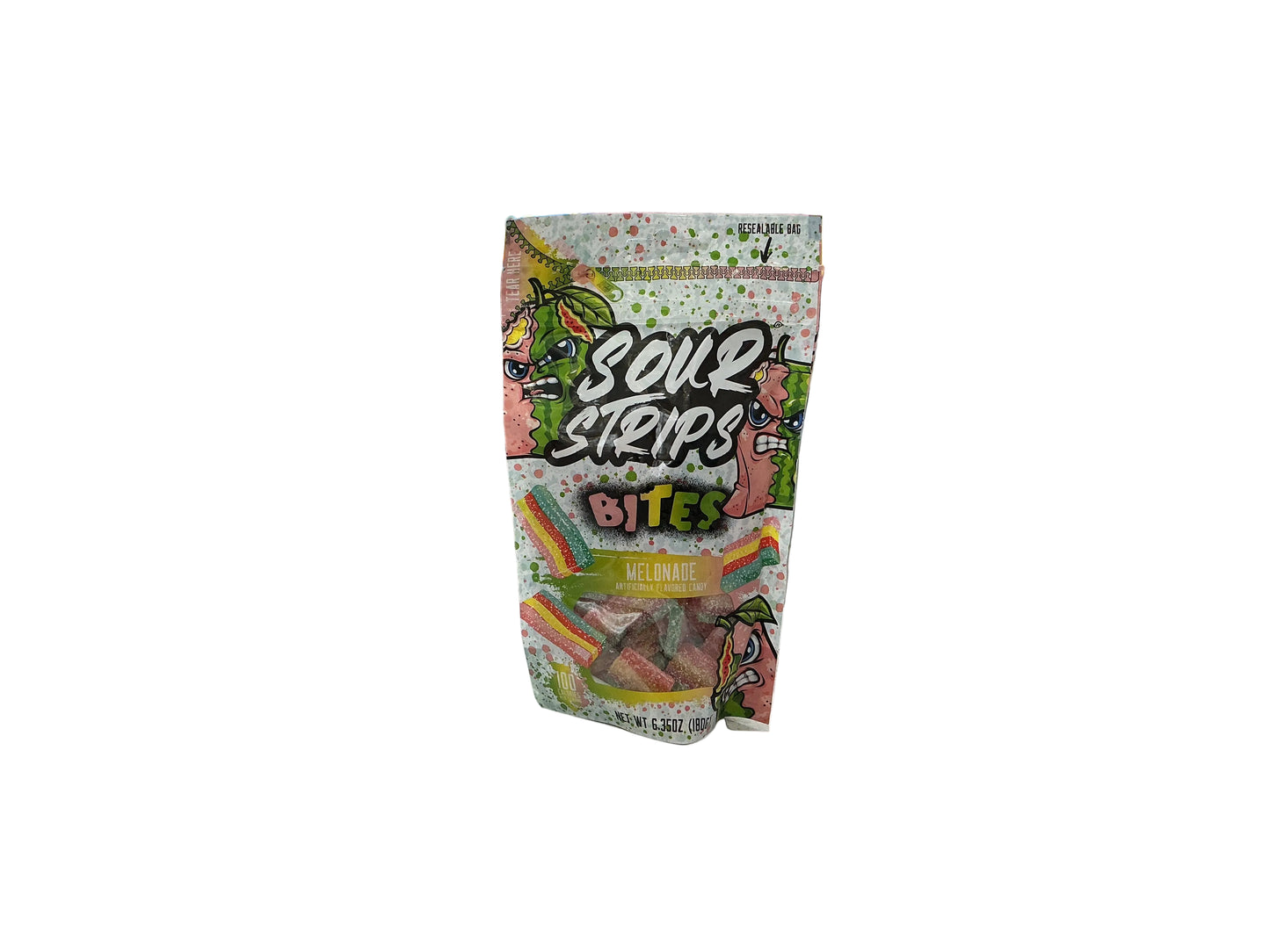Sour Stripes Bites Melonade
