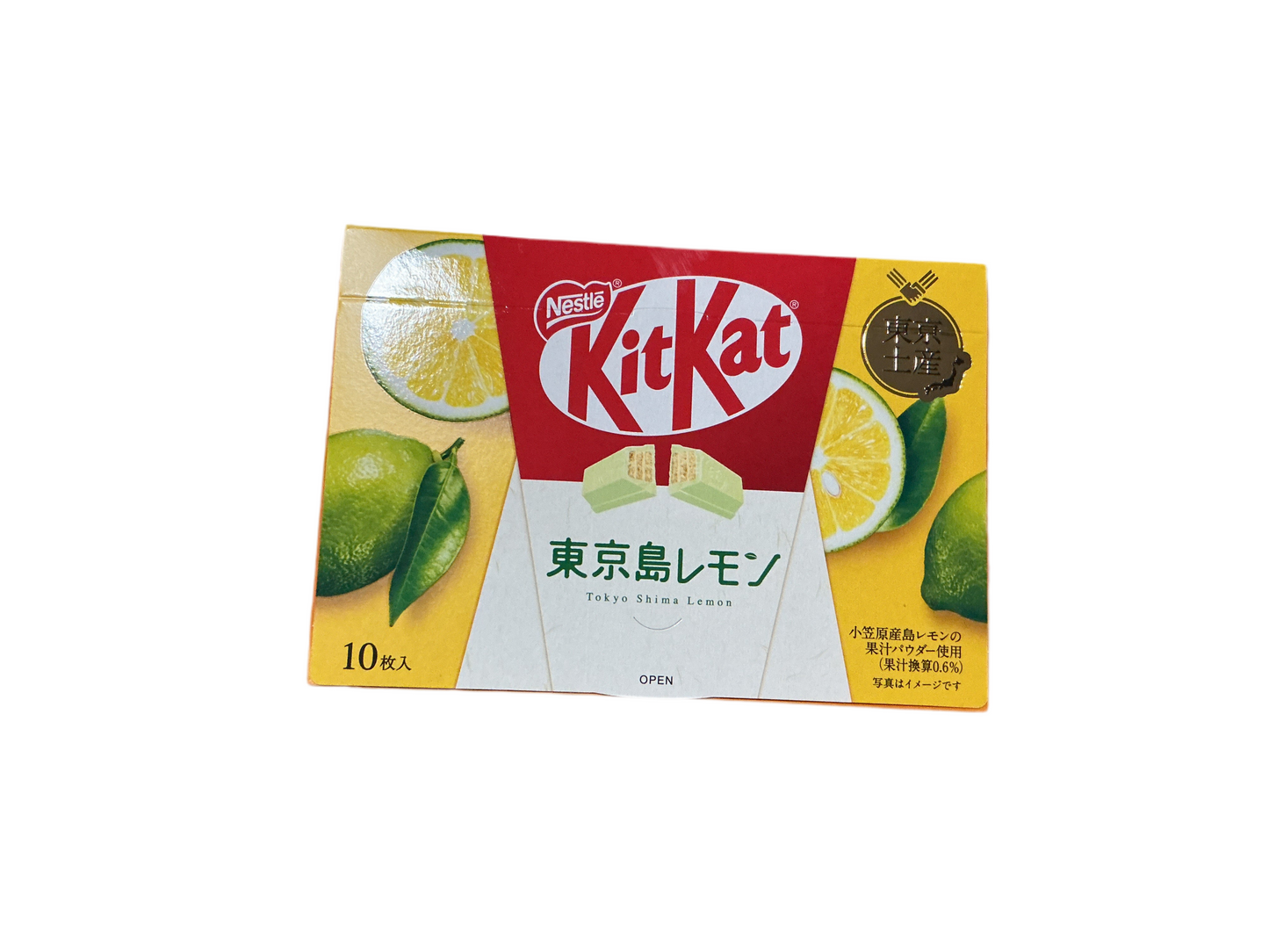 KitKat mini Tokyo island lemon
