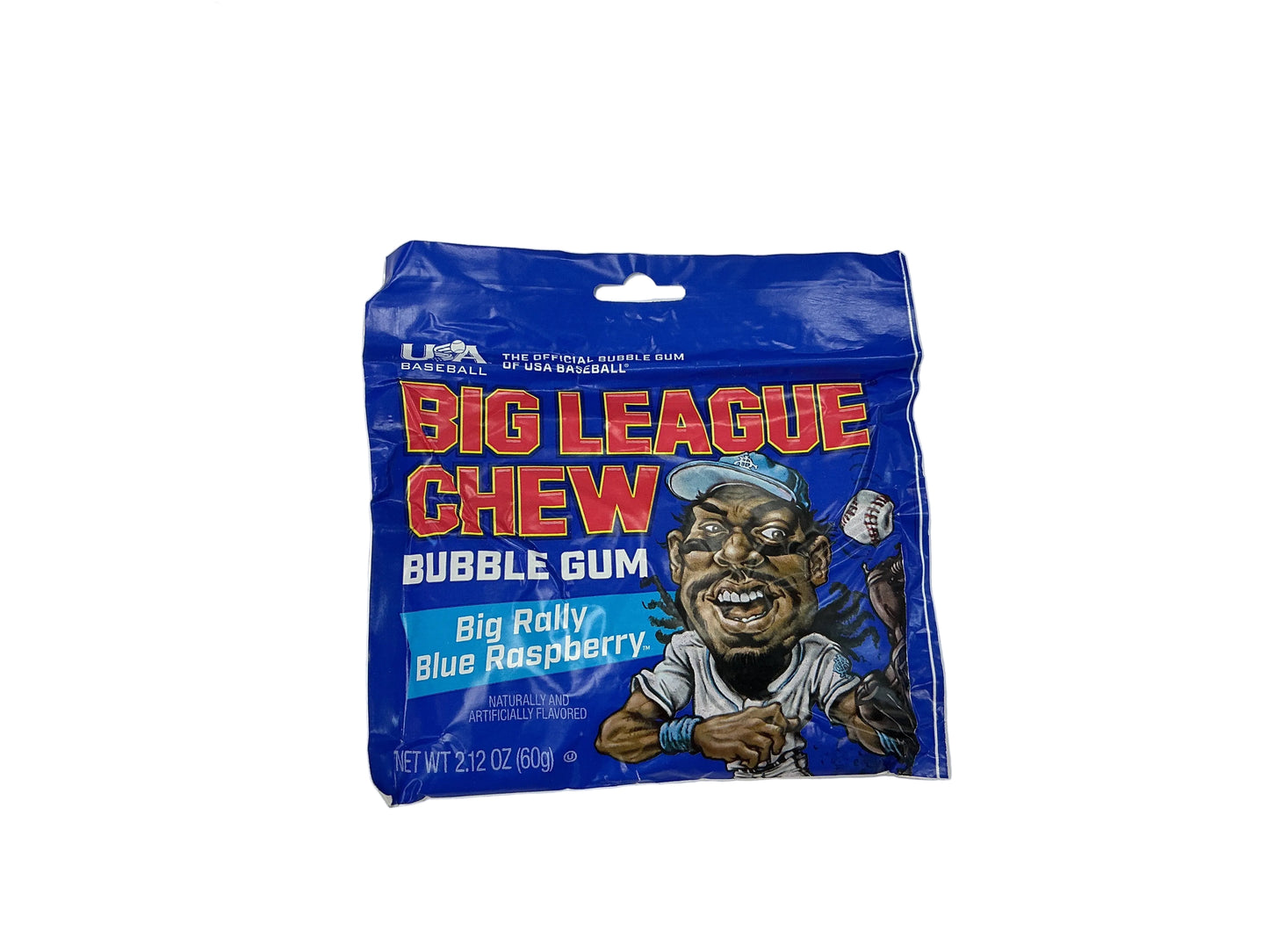 Big League Chew Bubble Gum - Blue Raspberry