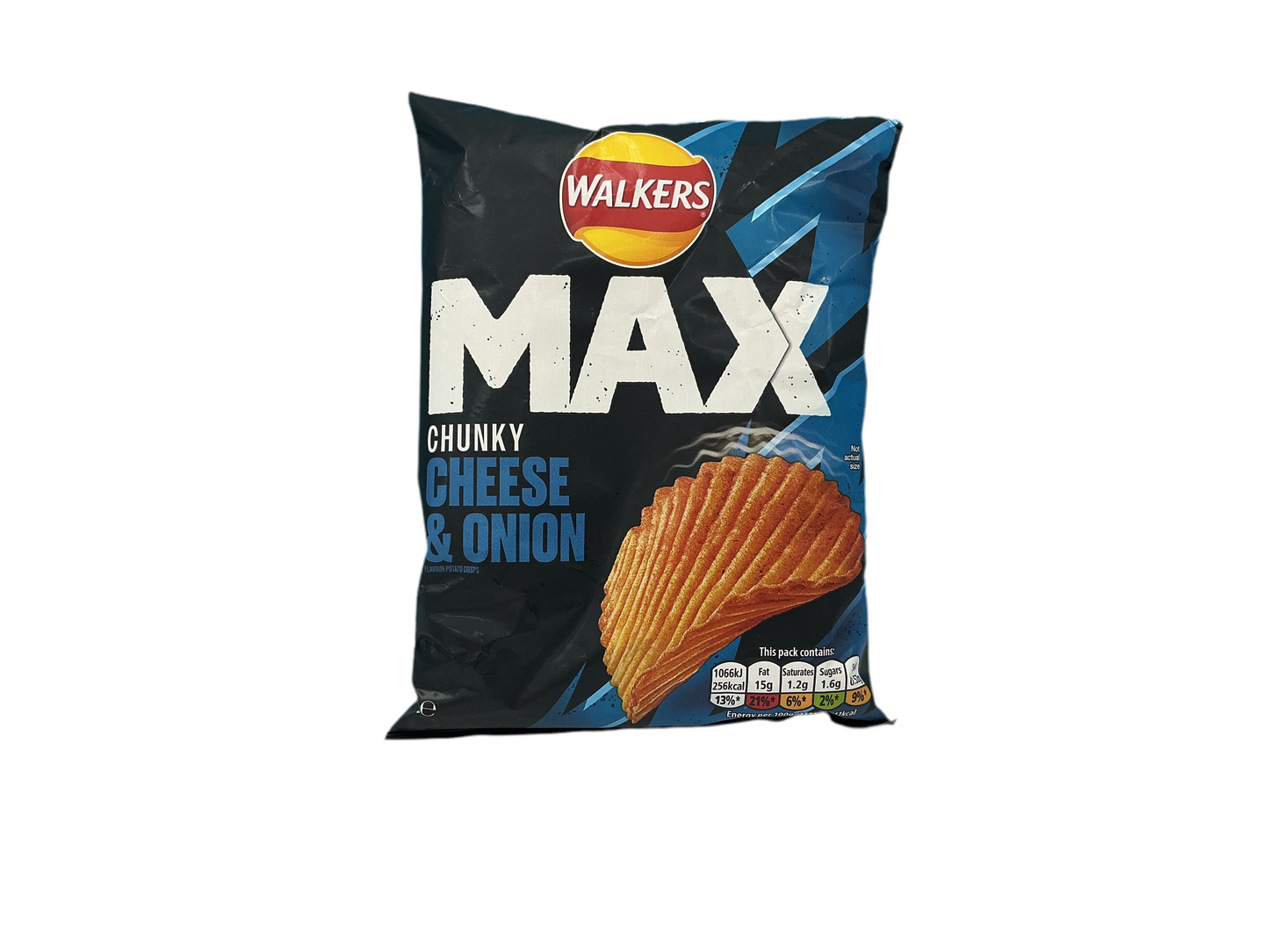 Walkers max cheese and onion