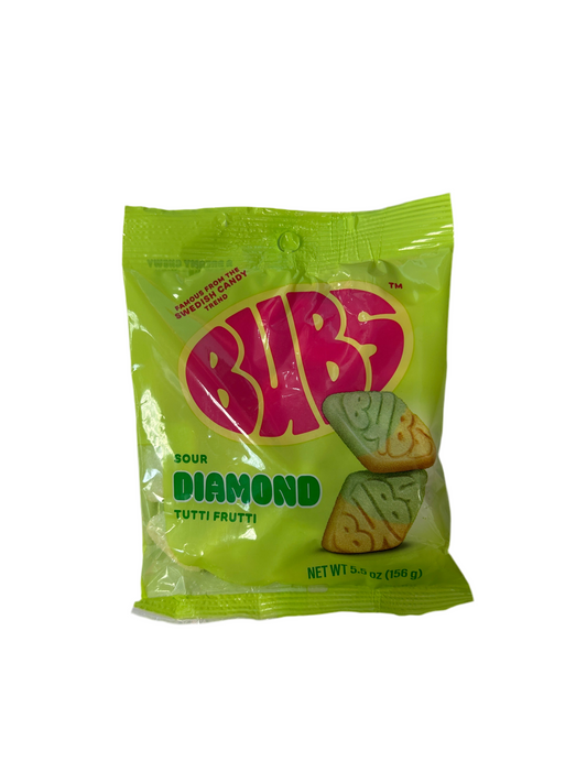 Bubs Sour Diamond Tutti Frutti