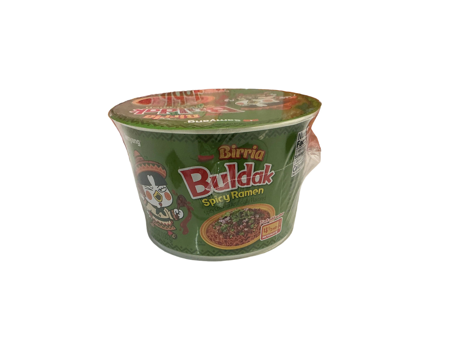 Buldak spicy ramen birria