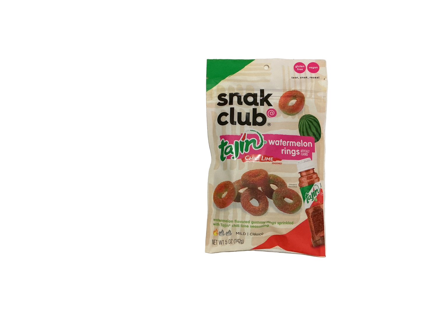 Snack club Tajin chile lime watermelon ring