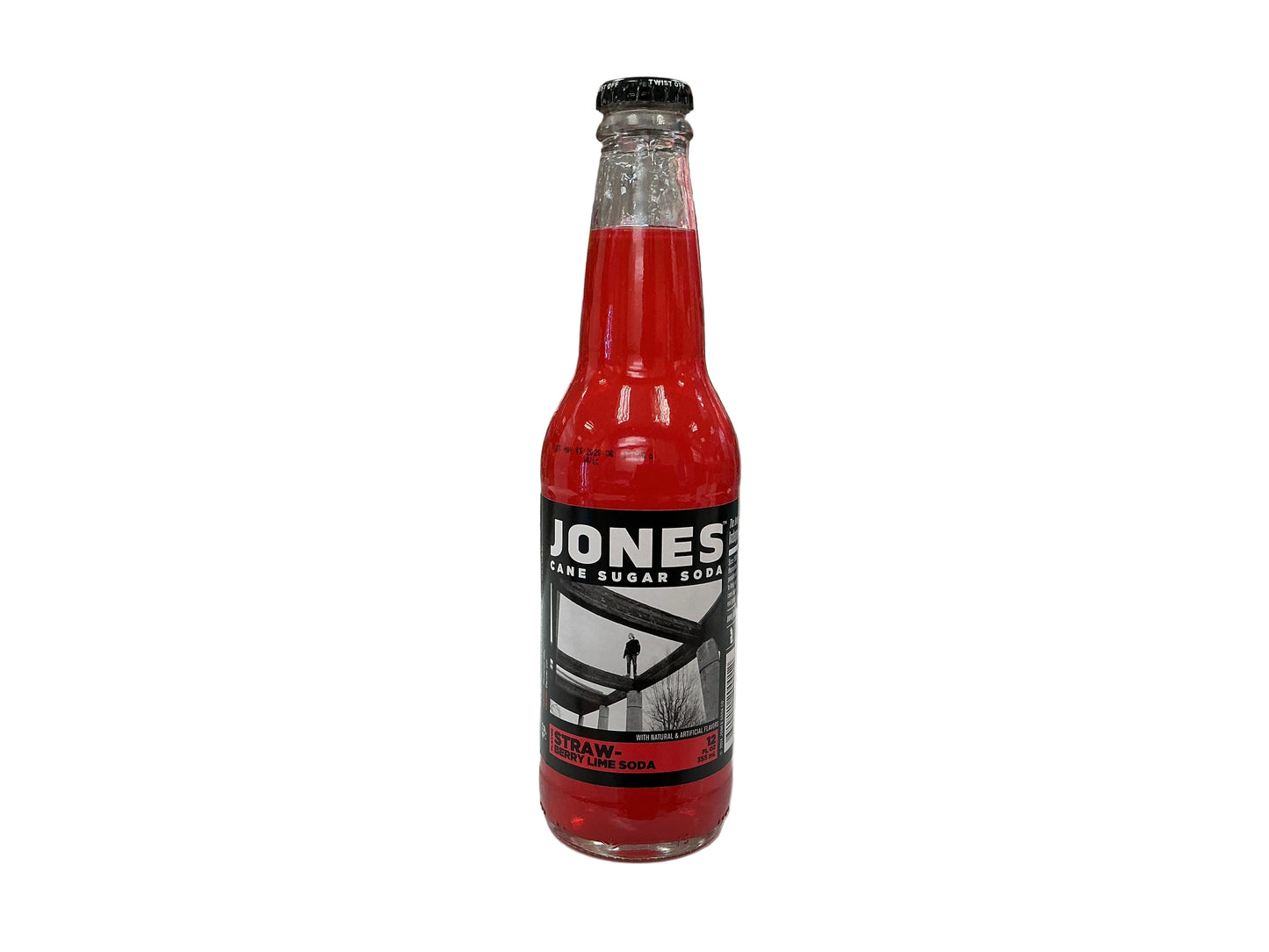 Jones cane soda-Strawberry lime flv