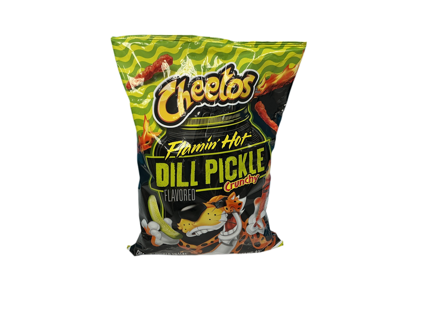 Cheetos Flaming Hot Dill Pickle