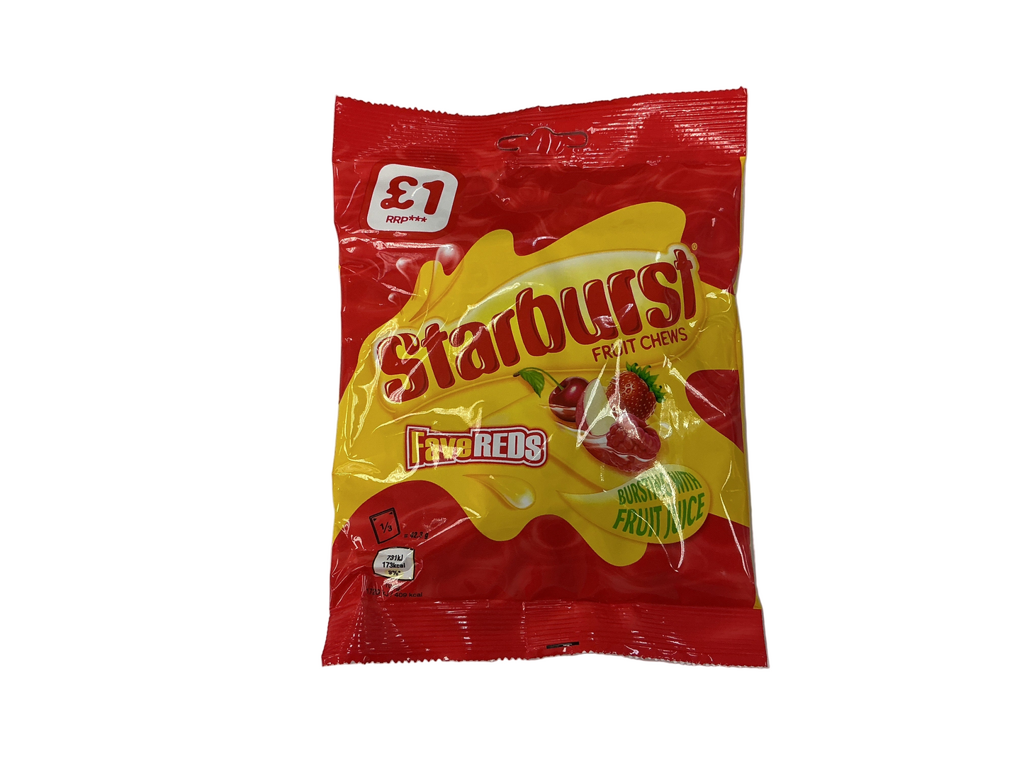 Starburst Fruit chews Fave Reds