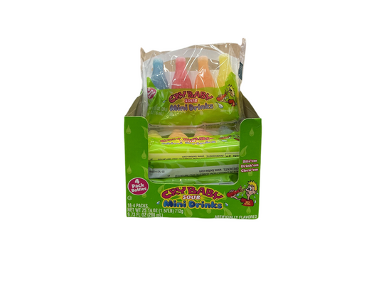 Cry Baby sour mini drinks 4 pack