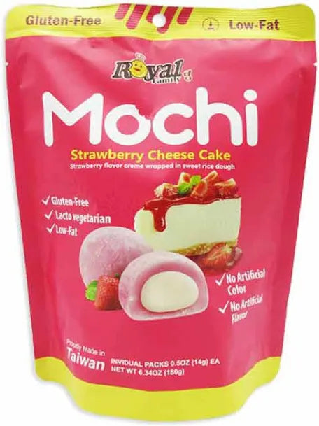 Mochi Strawberry Cheese Cake