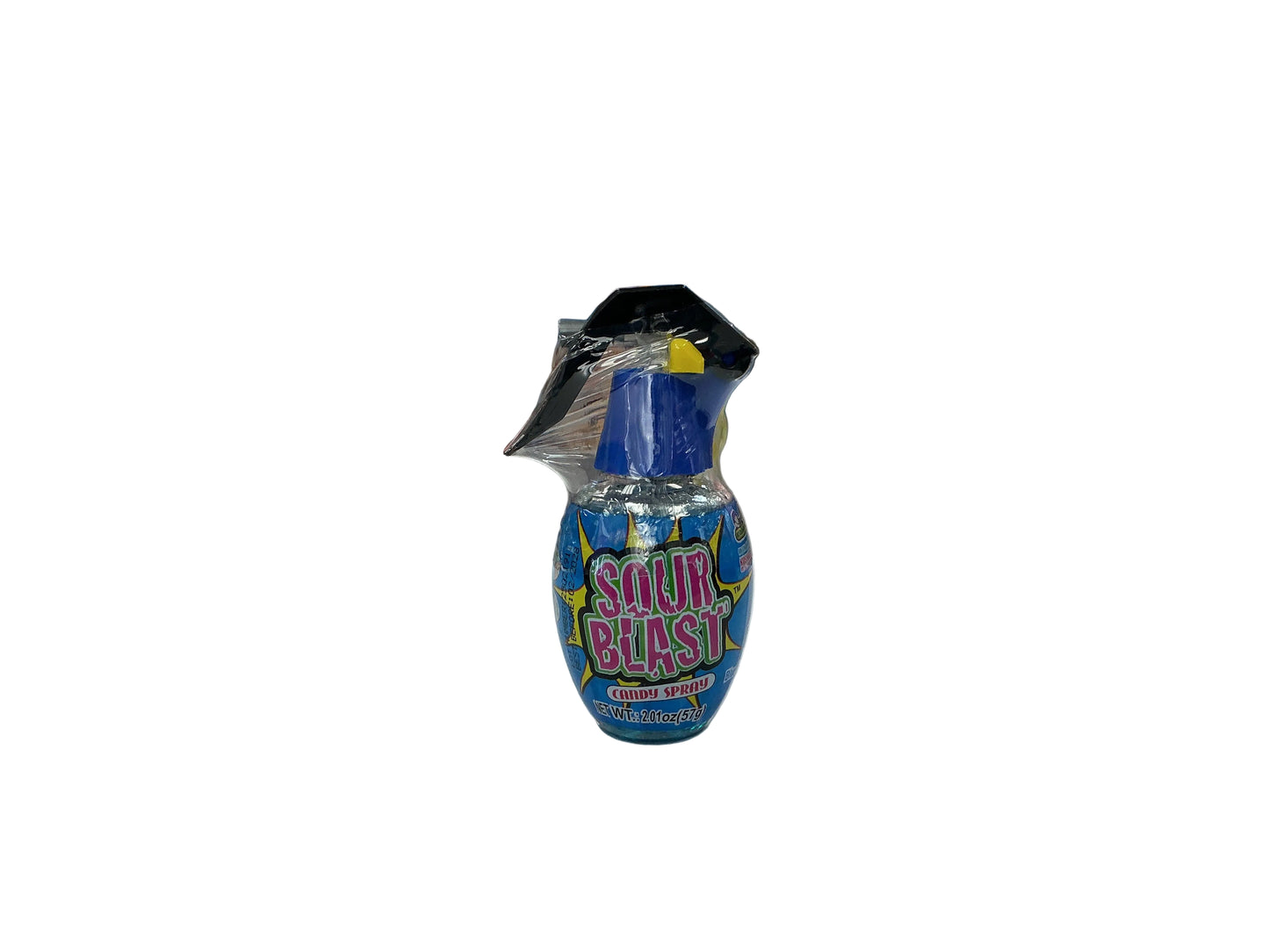 Sour blast candy spray